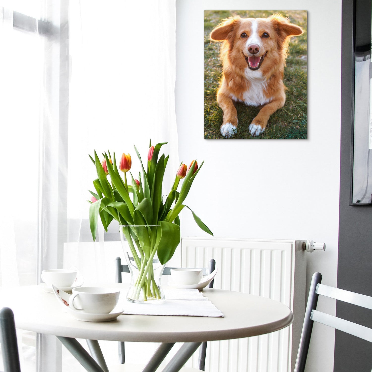 Personalized Photo Canvas Print - 12×12in/30×30cmFramed