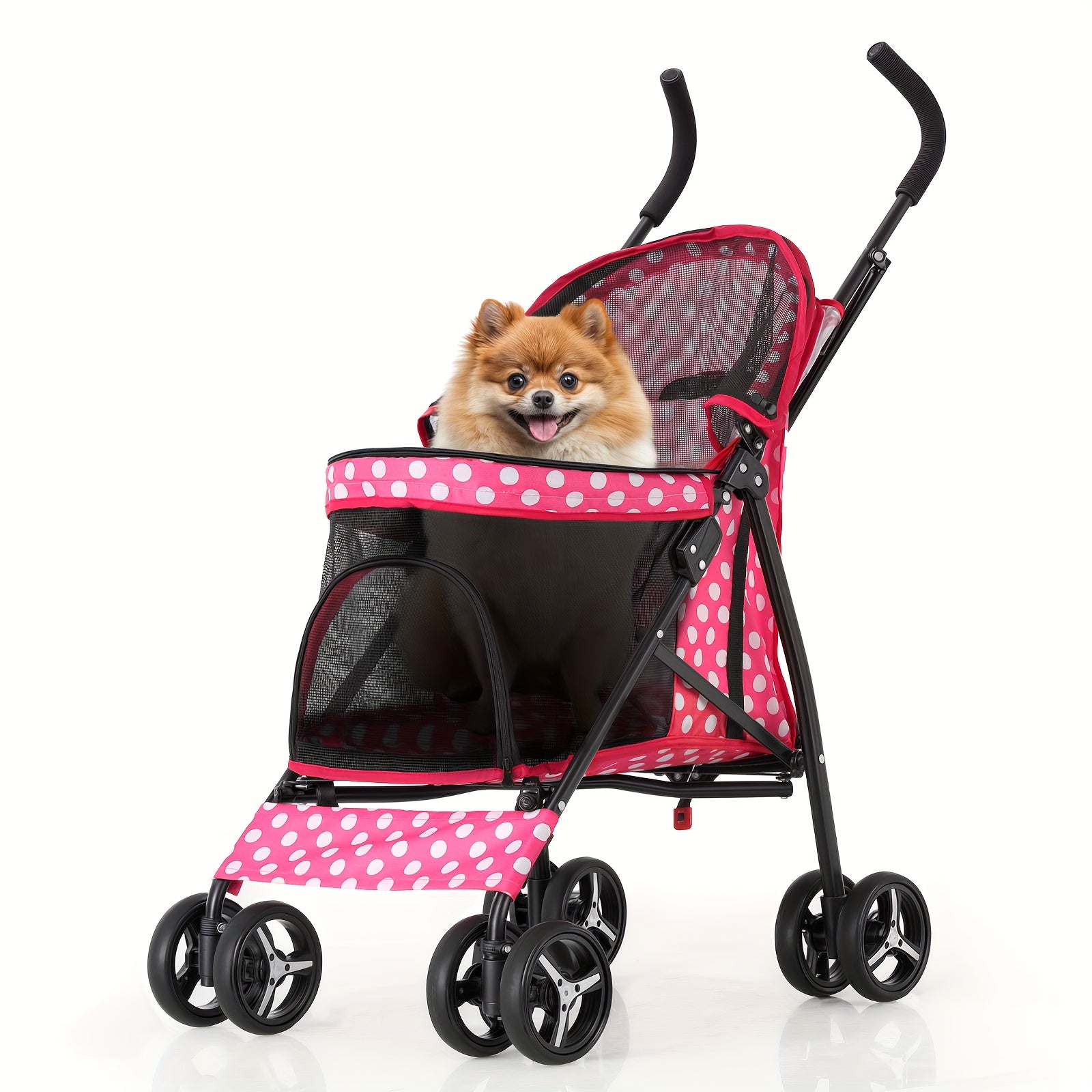 Foldable Pet Stroller for Pets up to 22 lb