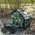 All-Season Outdoor Cat Shelter Tent - pink color, S   13.78*11.81*13.78inch