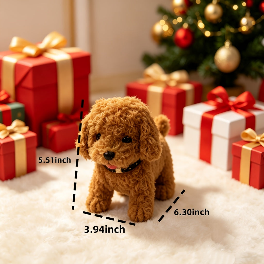 Interactive Plush Robot Dog Toy - Regular version (without box)