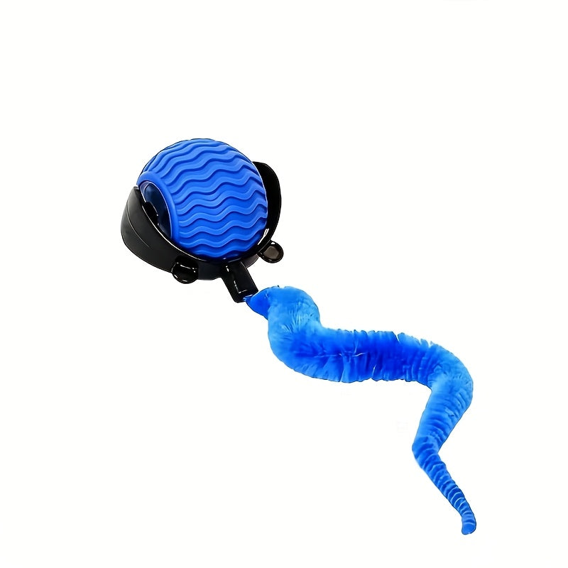Automatic Rolling Cat Ball Toy with Tail