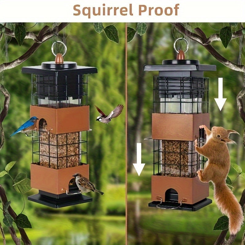 5 lb Squirrel-Resistant Outdoor Bird Feeder
