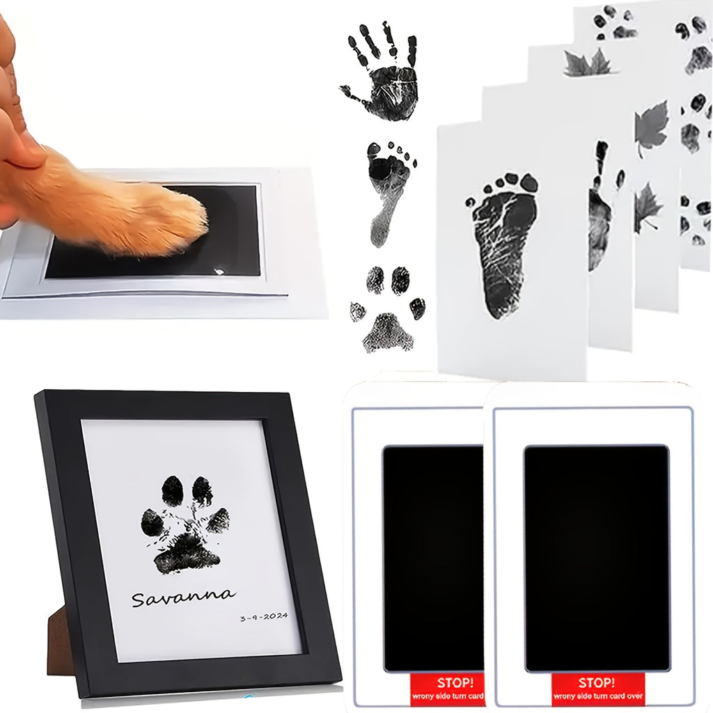 3-Pack No-Touch Pet Paw Print Kit