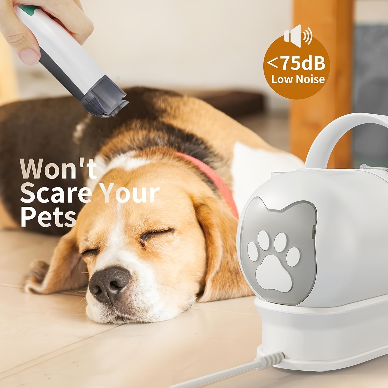 6-in-1 Pet Grooming Vacuum Kit