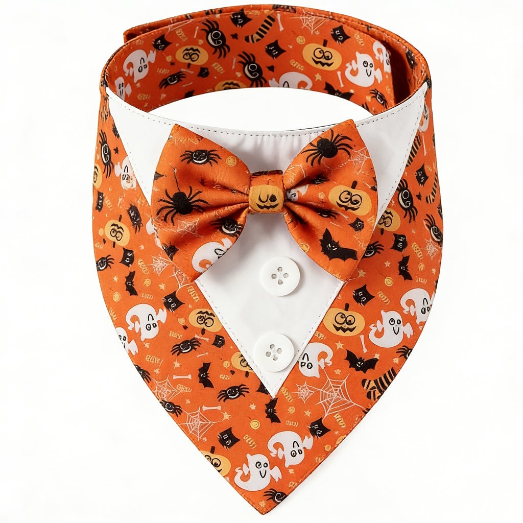 Plaid Bow Tie Pet Collar - XS, Valentine's Day