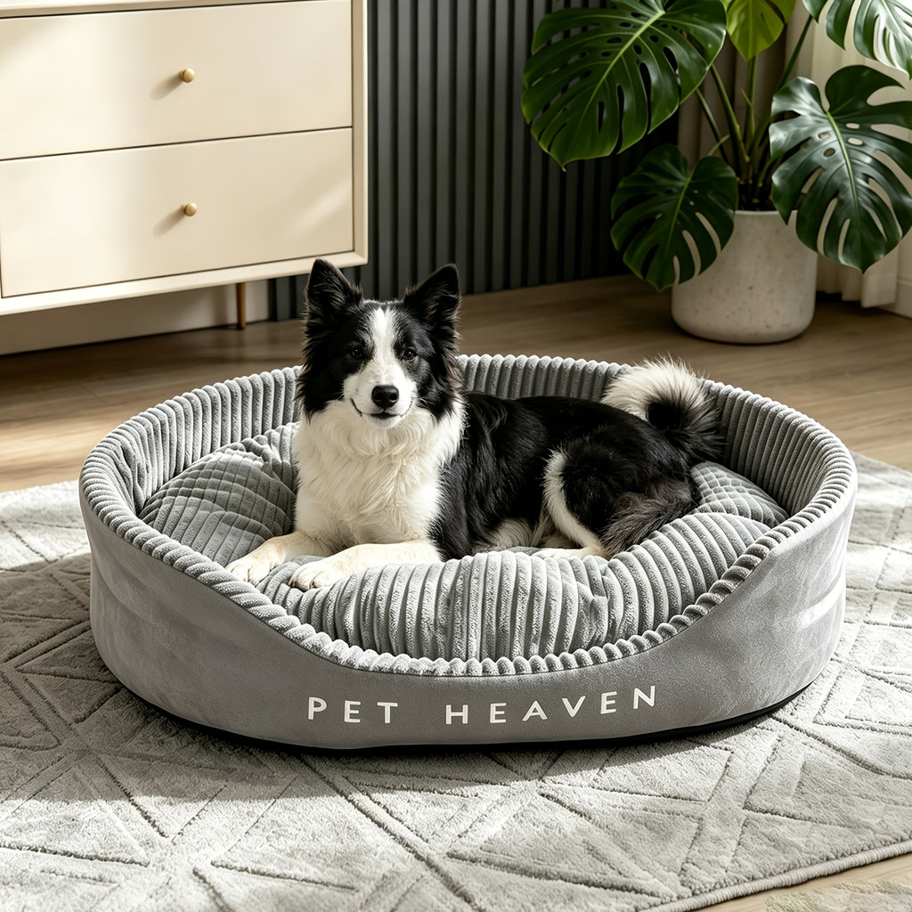 Washable Round Plush Pet Bed