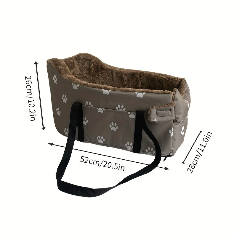 Pet Car Center Console Bed