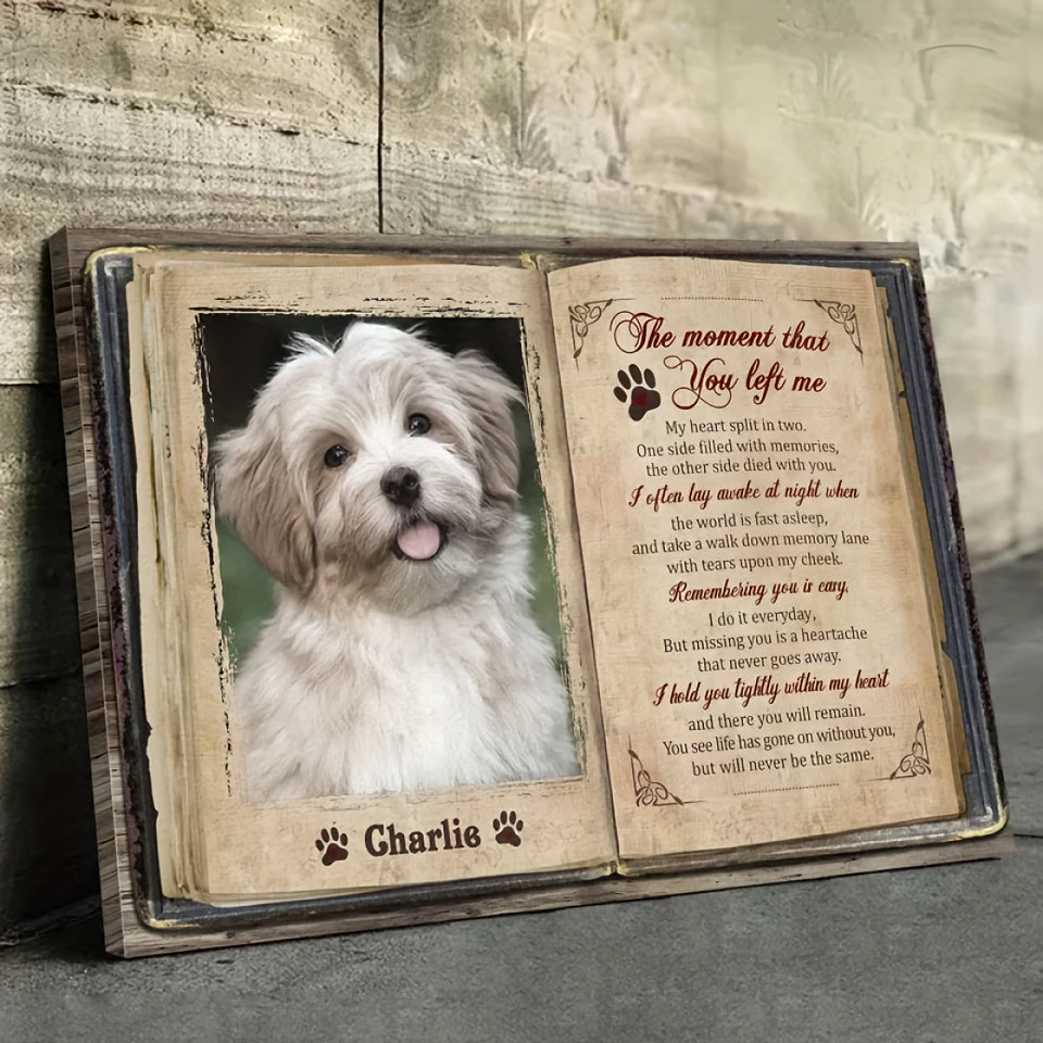 Personalized Pet Memorial Photo Frame