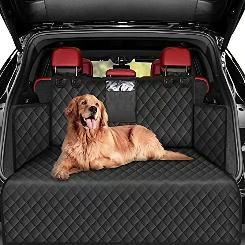 Non-Slip Dog Cargo Liner with Bumper Protector