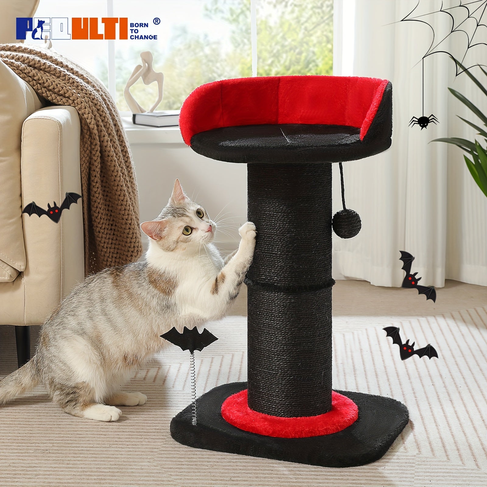 18.9/32 in Cat Scratching Post Tower