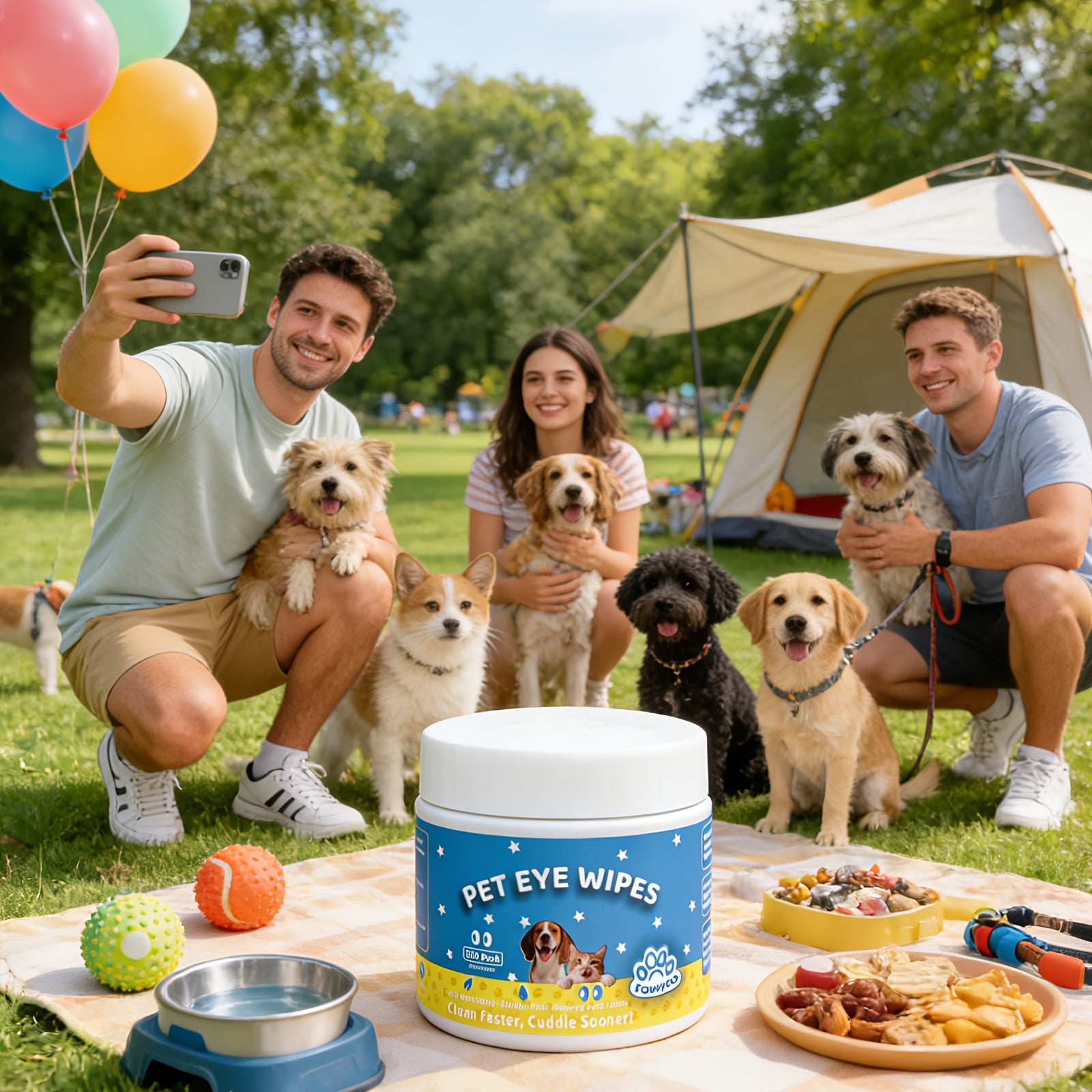 100-Count Pet Eye Cleaning Wipes