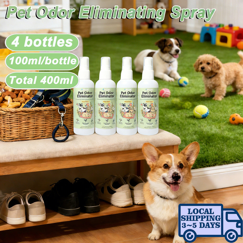 4-Pack Pet Deodorizing Spray