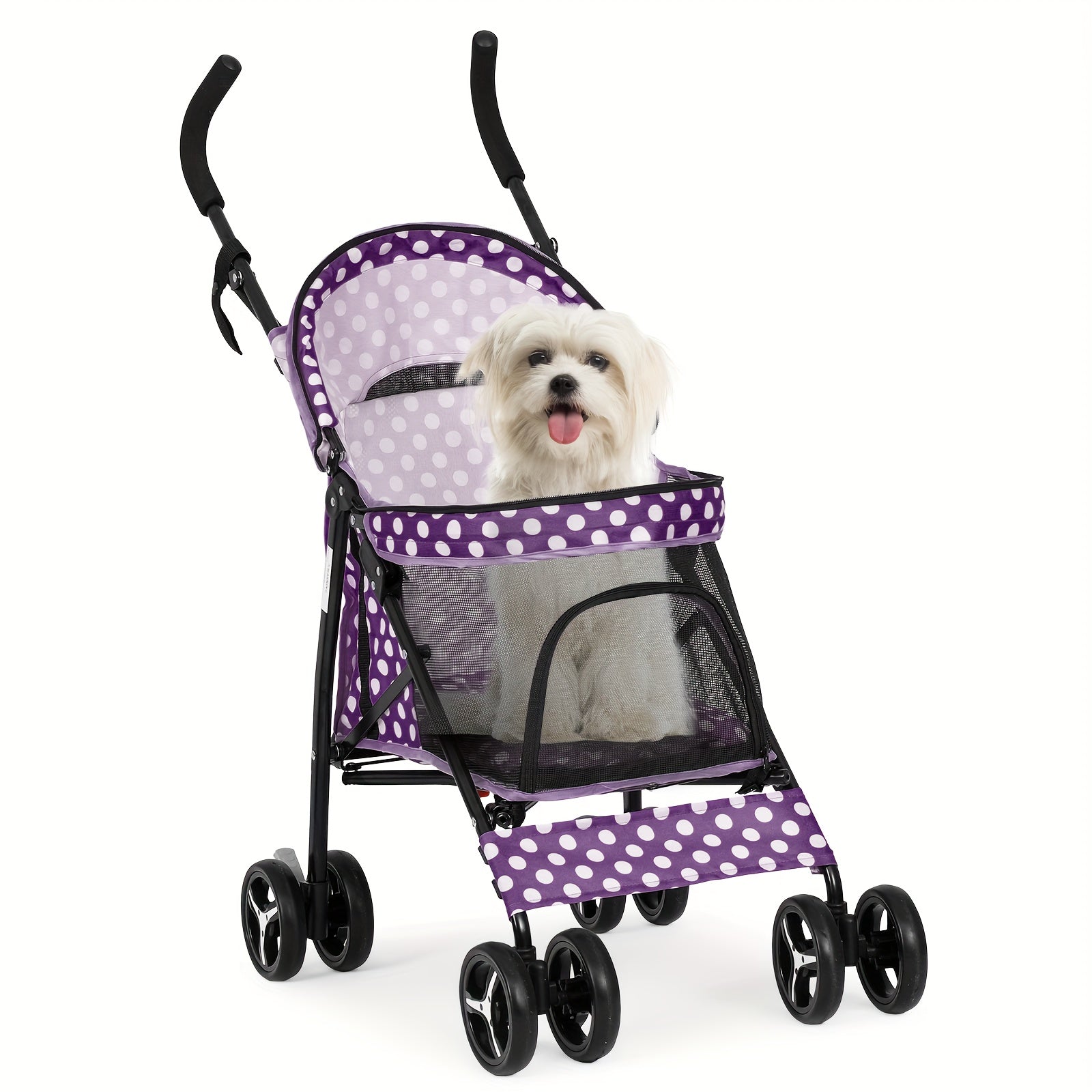 Foldable Pet Stroller for Pets up to 22 lb