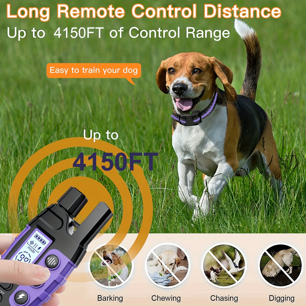 Rechargeable Remote Dog Training Collar