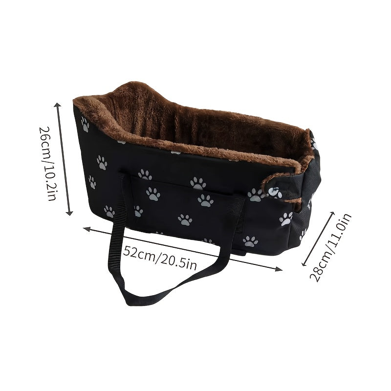Pet Car Center Console Bed
