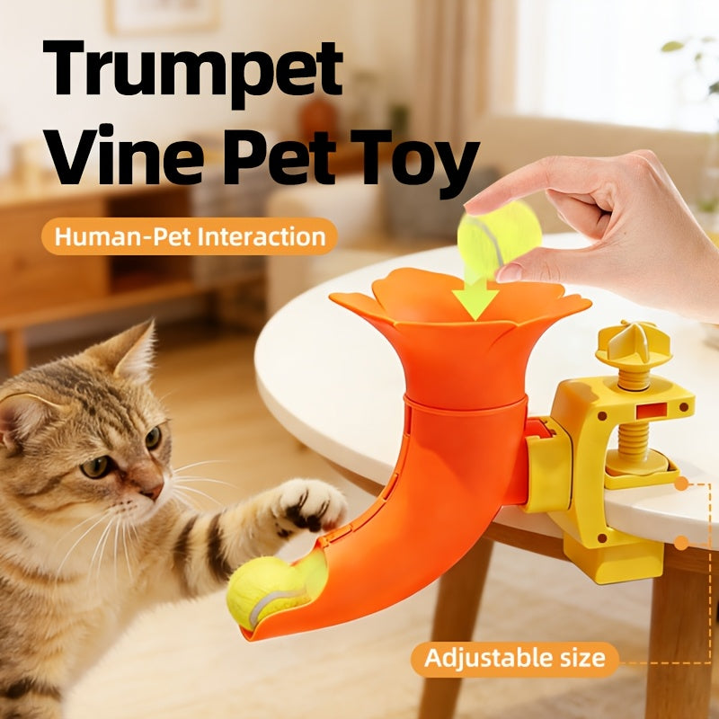 Interactive Dog Puzzle Ball Launcher