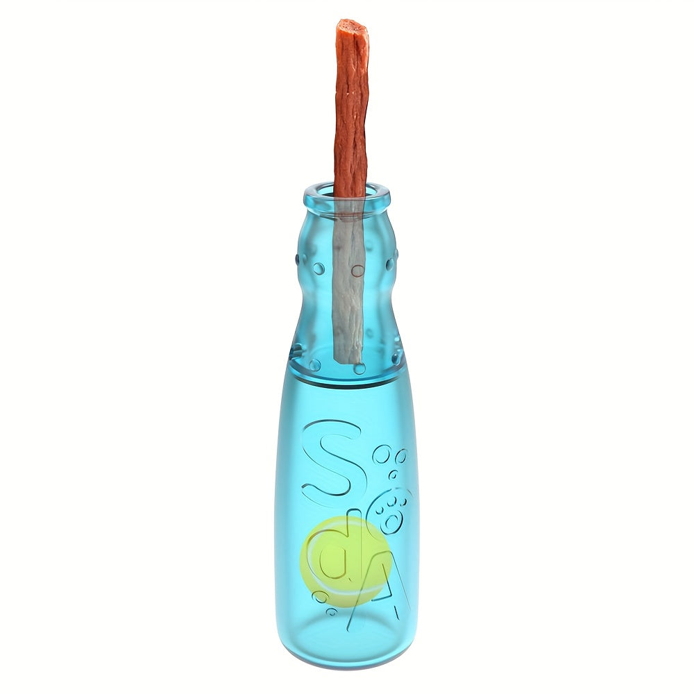 Silicone Squeaky Dog Chew Toy with Treat Dispenser