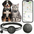 Apple Find My Compatible Reflective Pet Tracker - Black