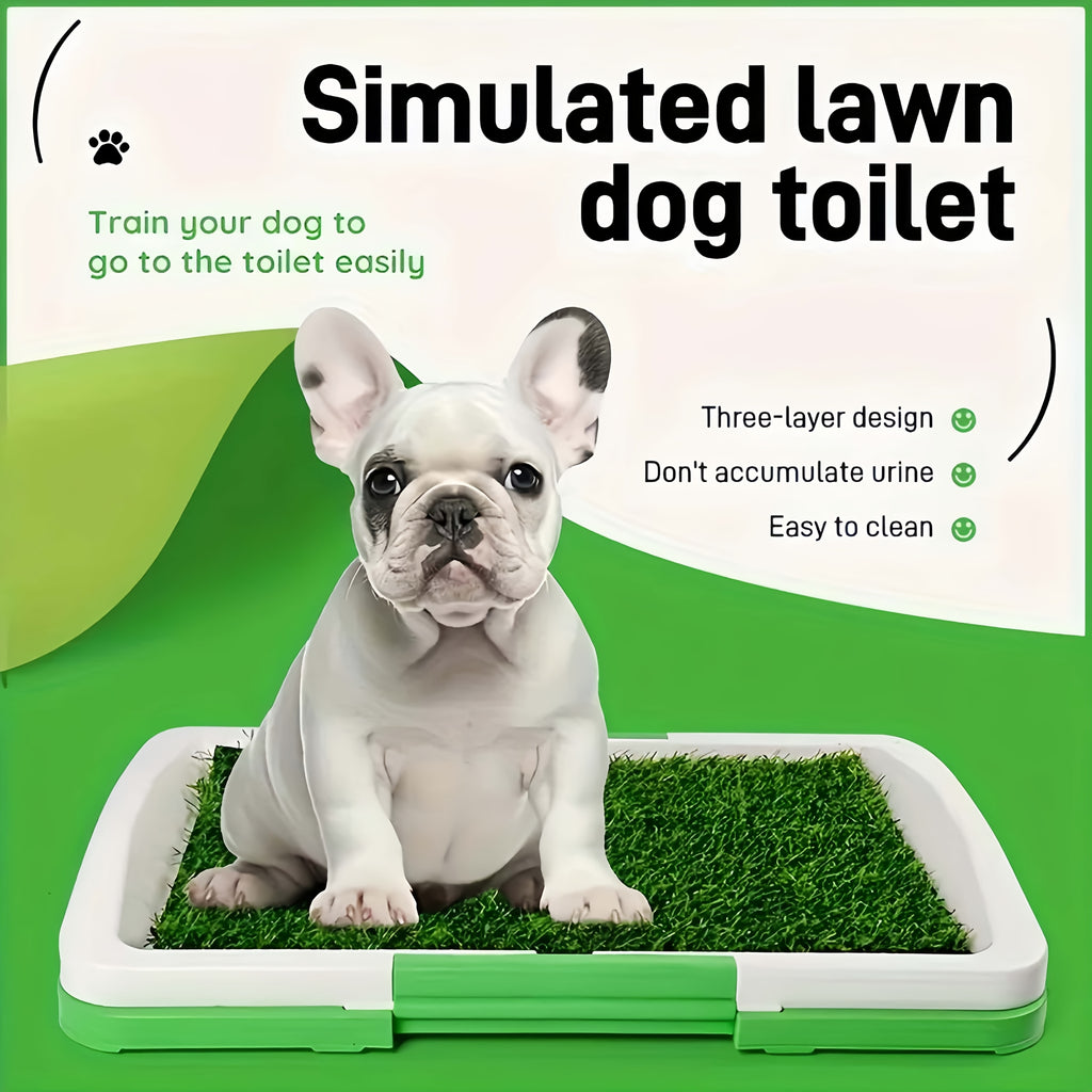 Artificial Grass Indoor Dog Potty Tray