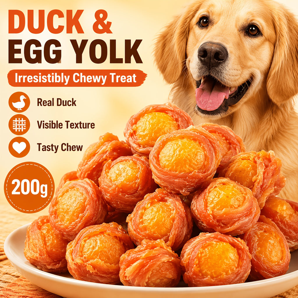 Mixed Jerky Dog Training Treat Variety Pack - 200g Duck Meat