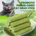 15-Pack Freeze-Dried Cat Grass Treat Sticks - 15