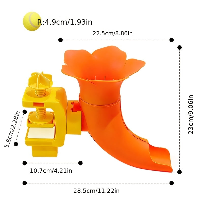 Interactive Dog Puzzle Ball Launcher