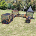 6-in-1 Pop-Up Pet Playpen and Tunnel