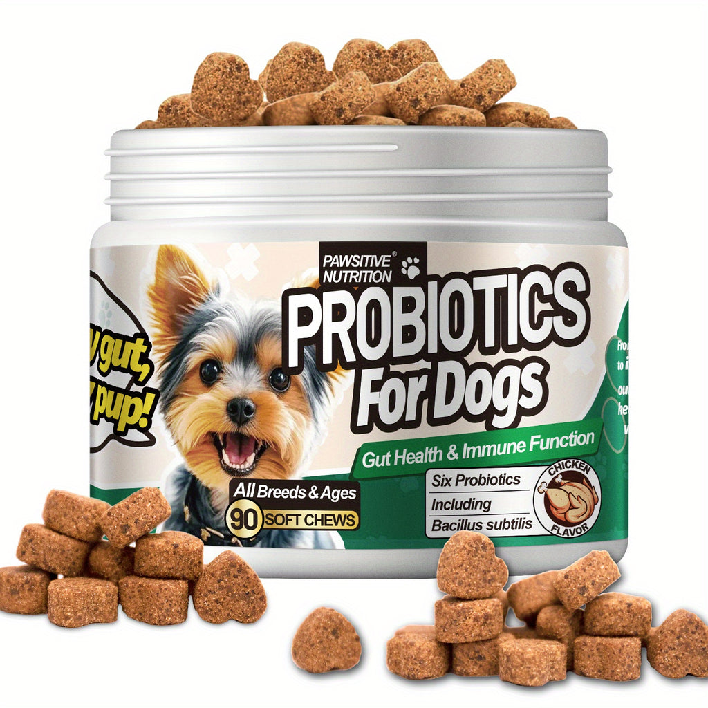 90-Count Chicken-Flavored Dog Probiotic Chews