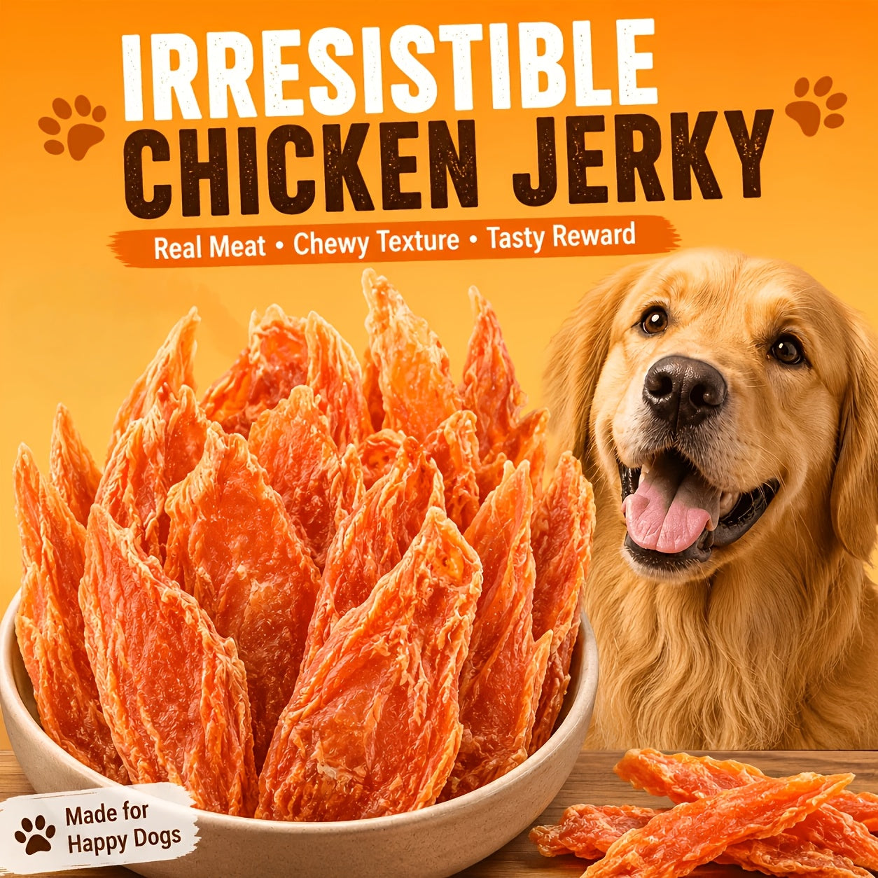Mixed Jerky Dog Training Treat Variety Pack - Chicken Meat 100g *2