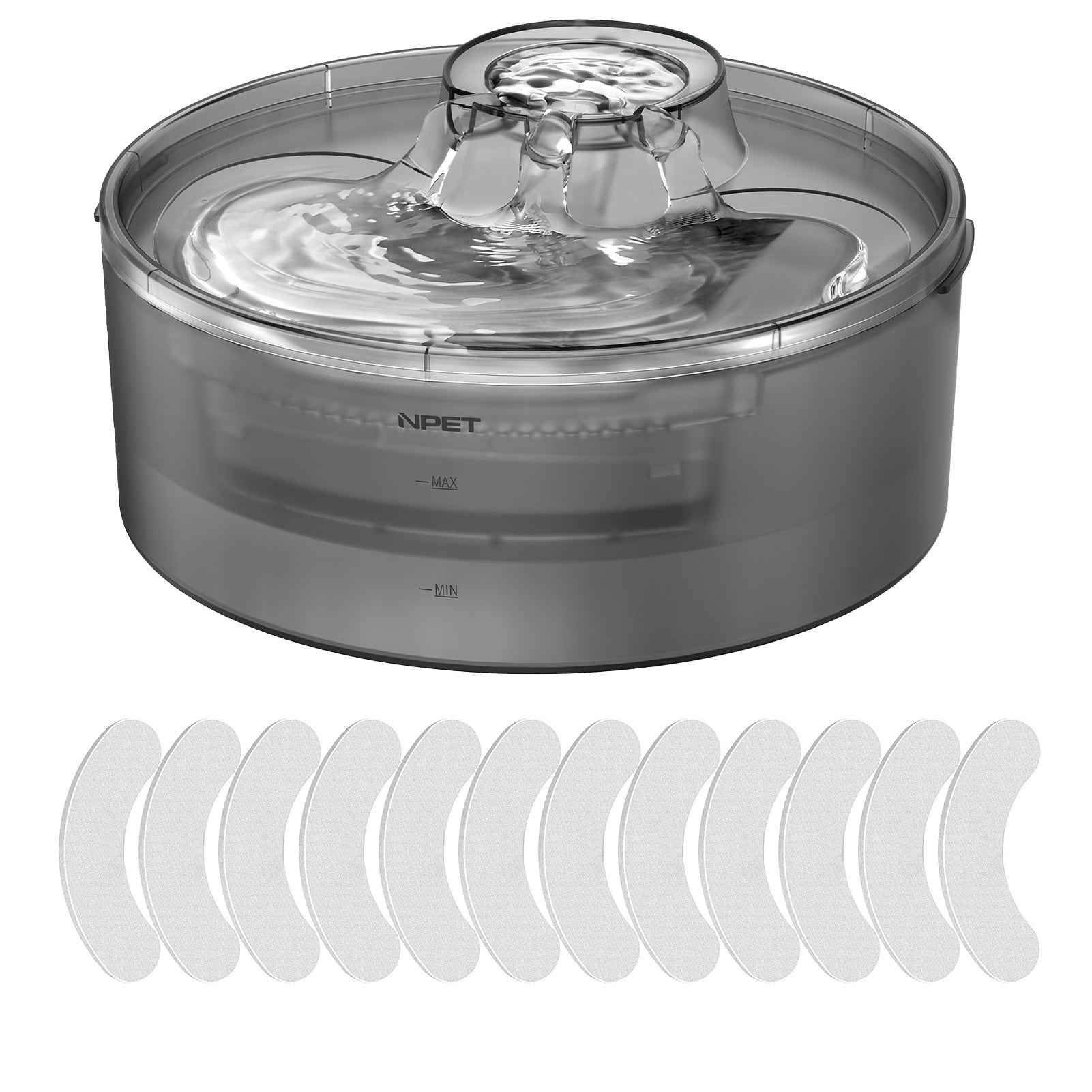 170 oz Automatic Dog Water Fountain - 2Gal/8L White