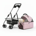 3-in-1 Foldable Luxury Pet Stroller