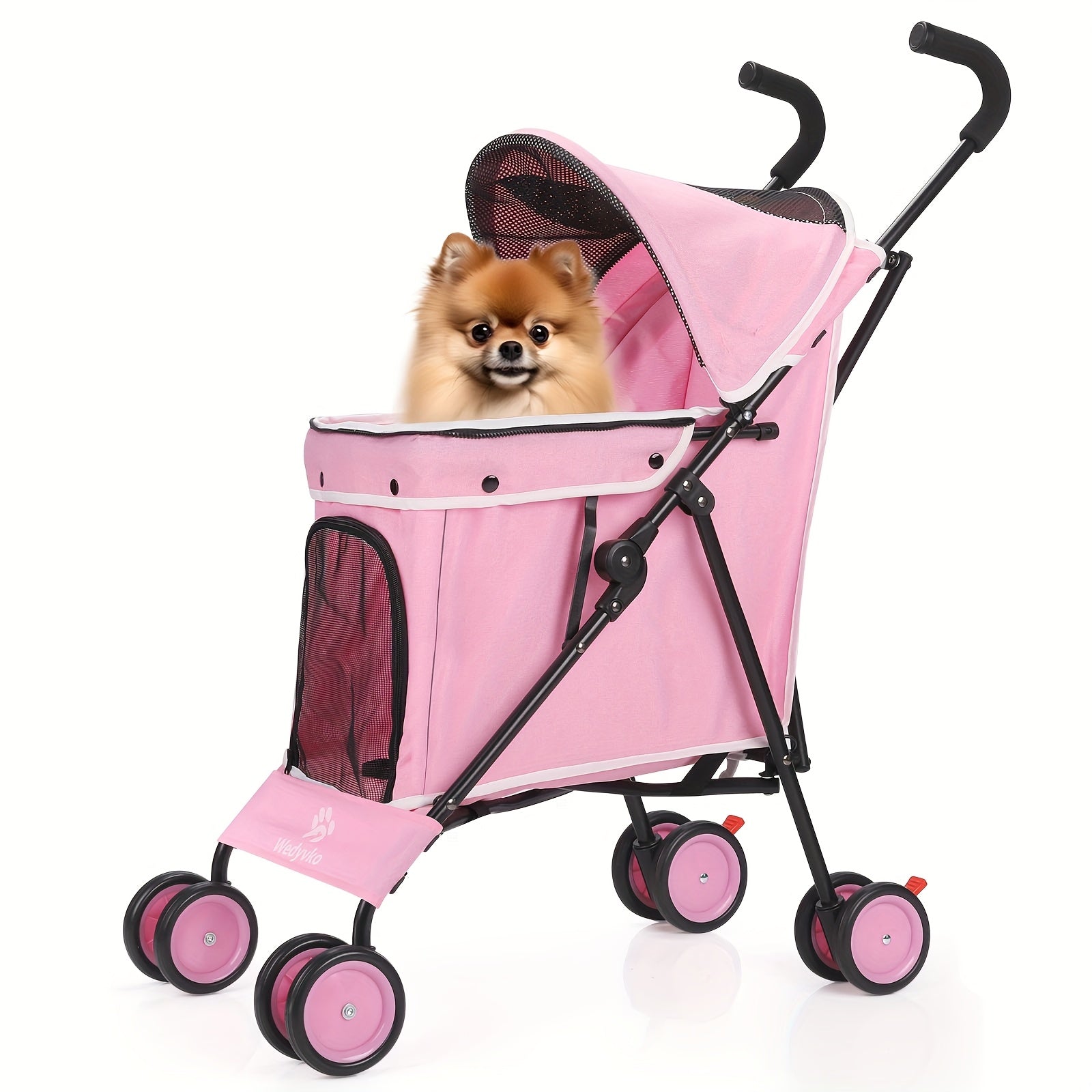 Foldable Umbrella Pet Stroller up to 33 lb