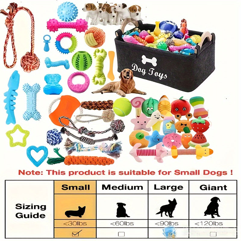 6/12-Piece Interactive Dog Toy Set