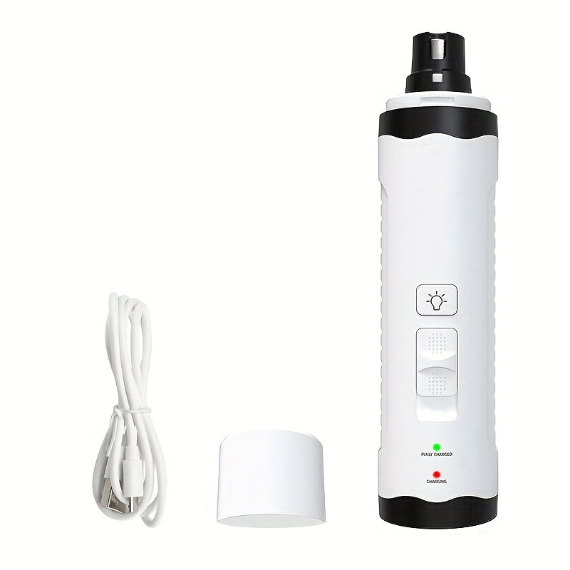 USB Rechargeable LED Pet Nail Grinder