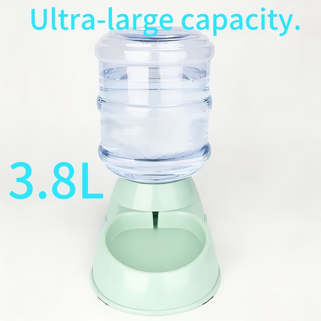 1-Gallon Gravity Pet Feeder & Water Dispenser