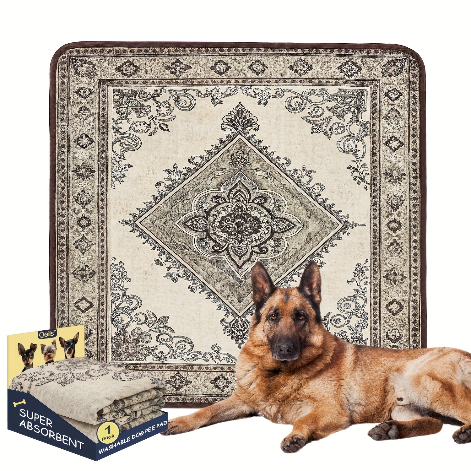 Washable Reusable Dog Training Pads - Bluelotus, 30*30 inch-1 pack