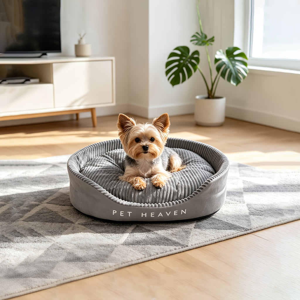 Washable Round Plush Pet Bed