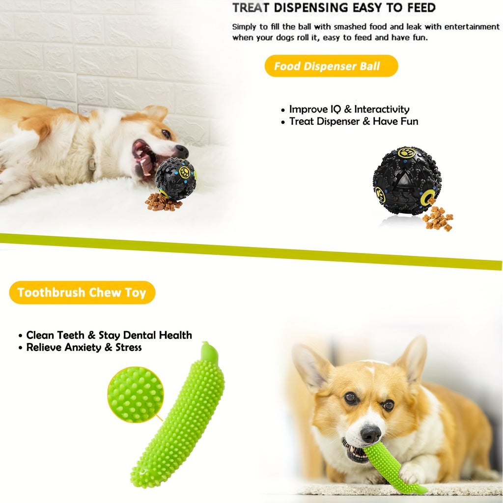 25-Piece Dog Chew and Tug Toy Set
