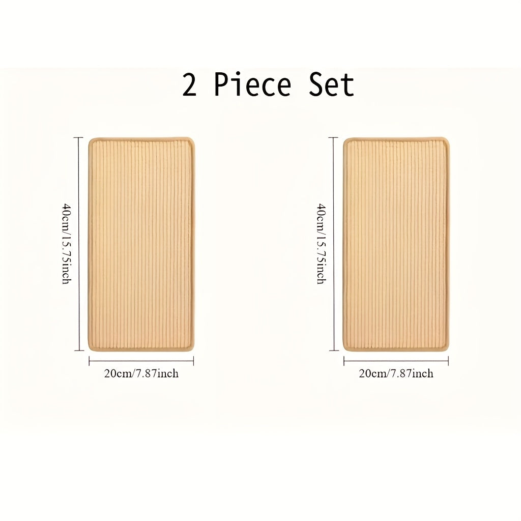 2-Pack Wall-Mounted Sisal Cat Scratching Mat