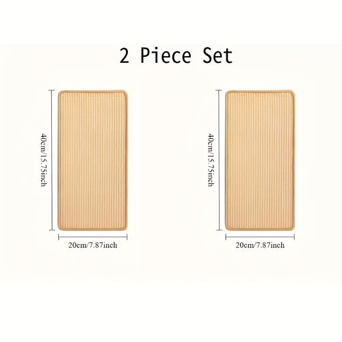 2-Pack Wall-Mounted Sisal Cat Scratching Mat