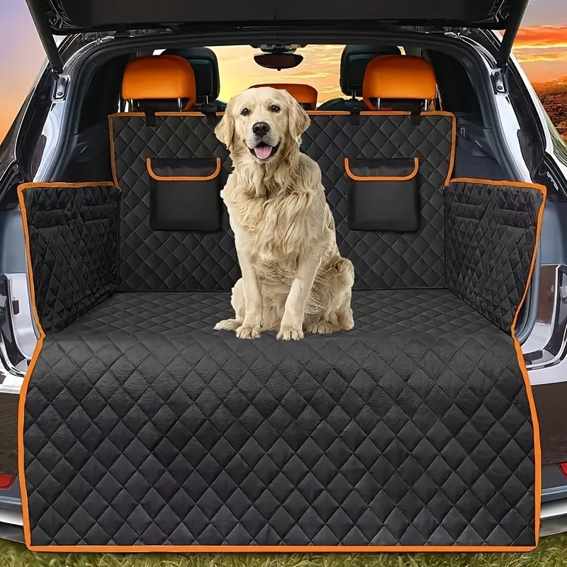 Non-Slip Dog Cargo Liner with Bumper Protector