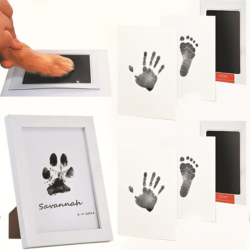 4-Pack No-Touch Pet Paw Print Kit