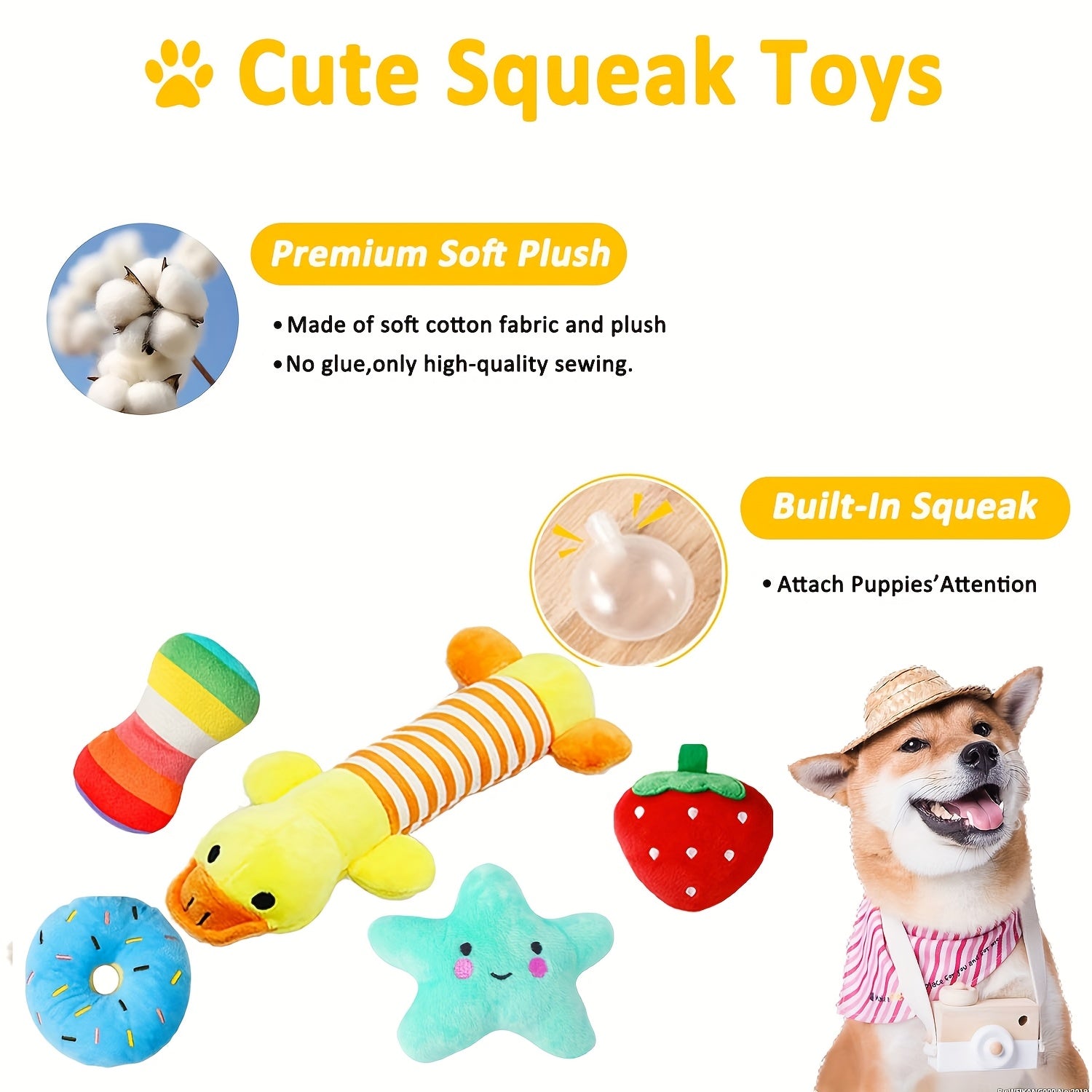 25-Piece Dog Chew and Tug Toy Set