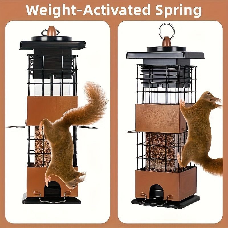 5 lb Squirrel-Resistant Outdoor Bird Feeder