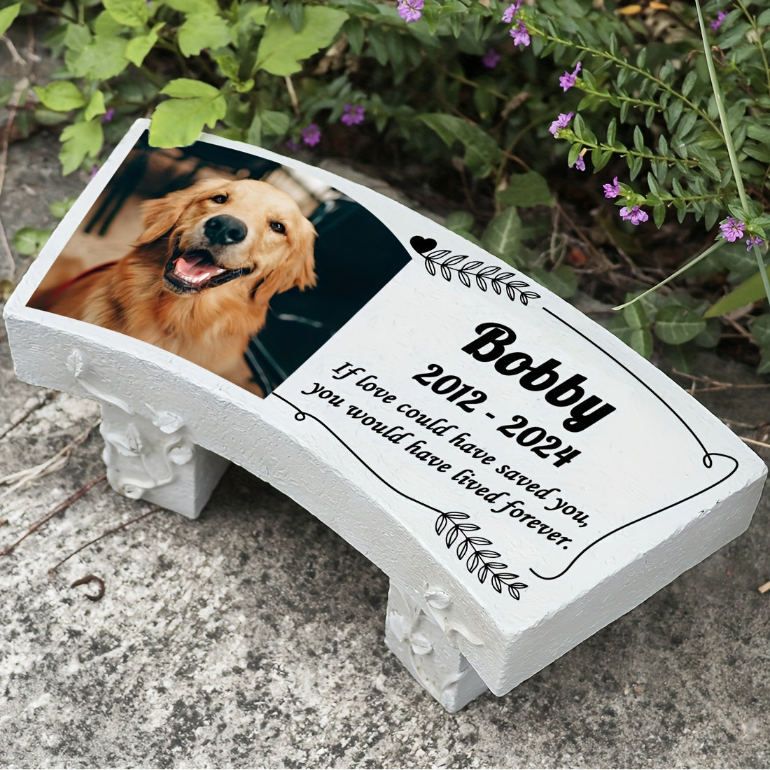 Personalized Pet Memorial Garden Stone