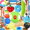 25-Piece Dog Chew and Tug Toy Set - 25