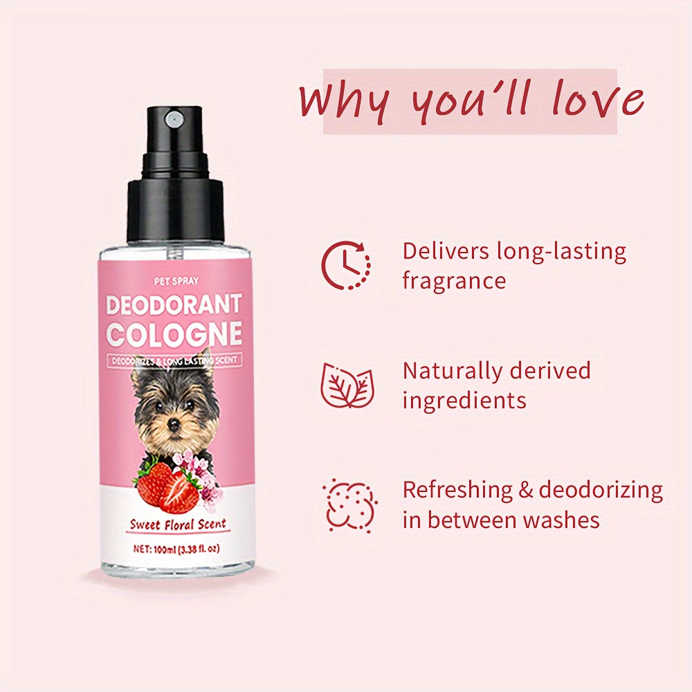 4.2 oz Pet Deodorizing Cologne