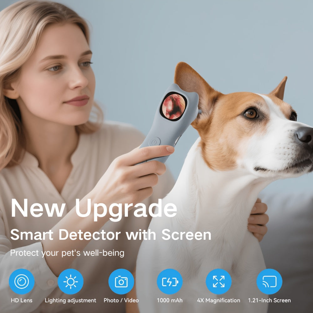 4-in-1 1080p HD Pet Inspection Camera - White