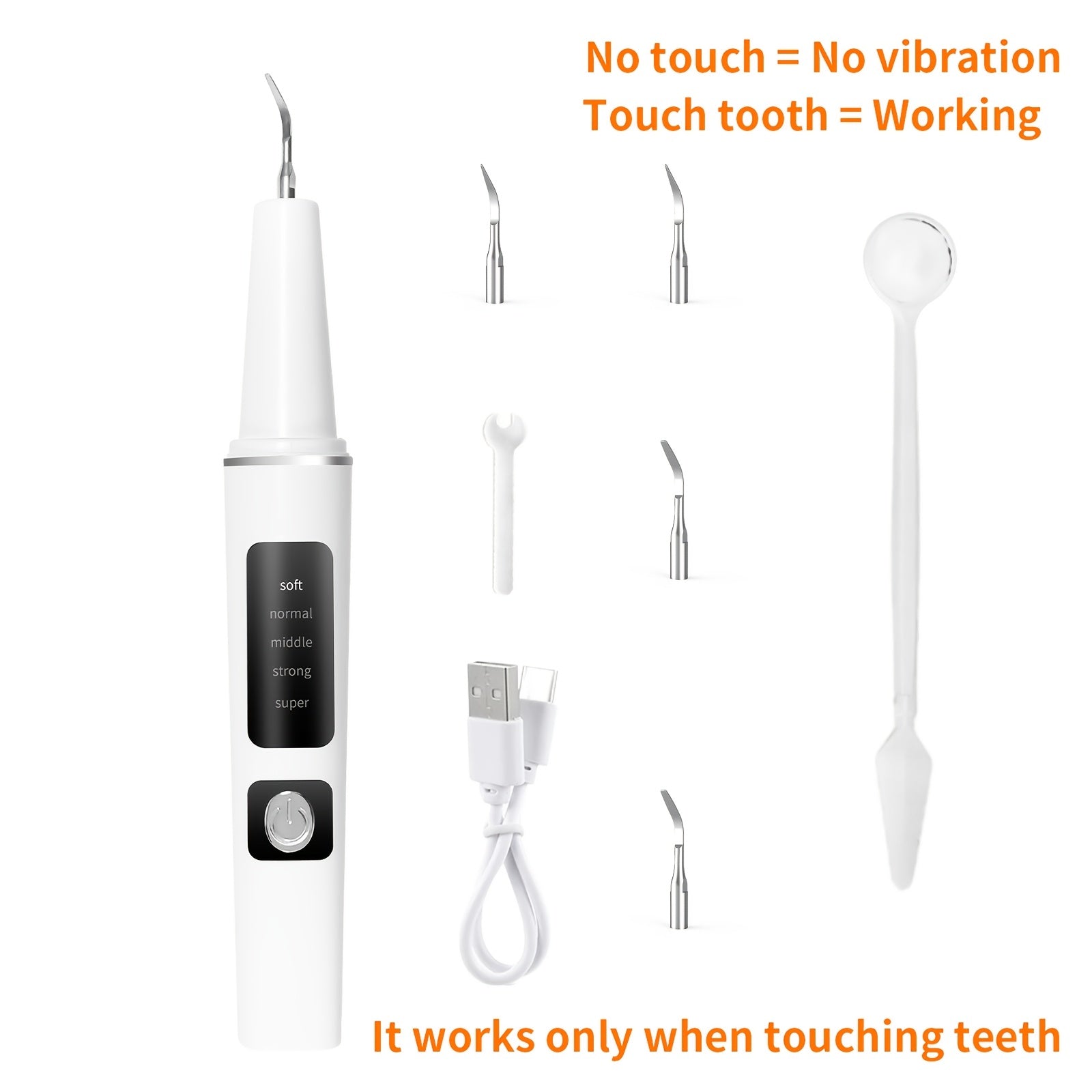 USB Rechargeable Pet Dental Cleaning Kit